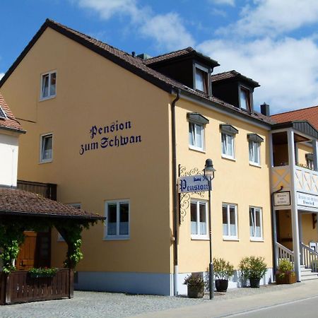 Pension "Zum Schwan" Muhr am See Exterior foto